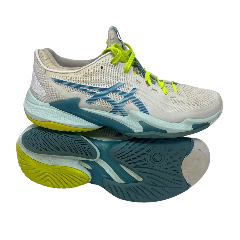 ASICS Wmns Court FF 3 White Soothing Sea‎ 1042A220-102 Women’s Size 8.5